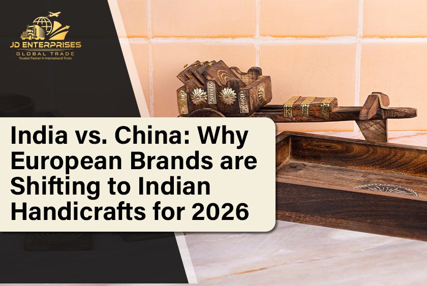 India vs. China: Why European Brands are Shifting to Indian Handicrafts for 2026